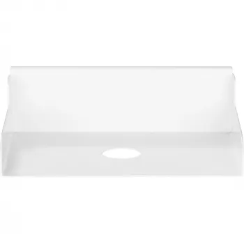 Prateleira InLine para painel perfurado pequena branca 180 mm x 120 mm x 55 mm