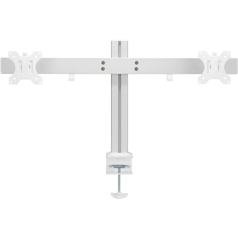 Suporte de mesa InLine em alumínio para 2 monitores até 32 polegadas, 8 kg