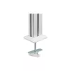 Suporte de mesa InLine em alumínio para 2 monitores até 32 polegadas, 8 kg