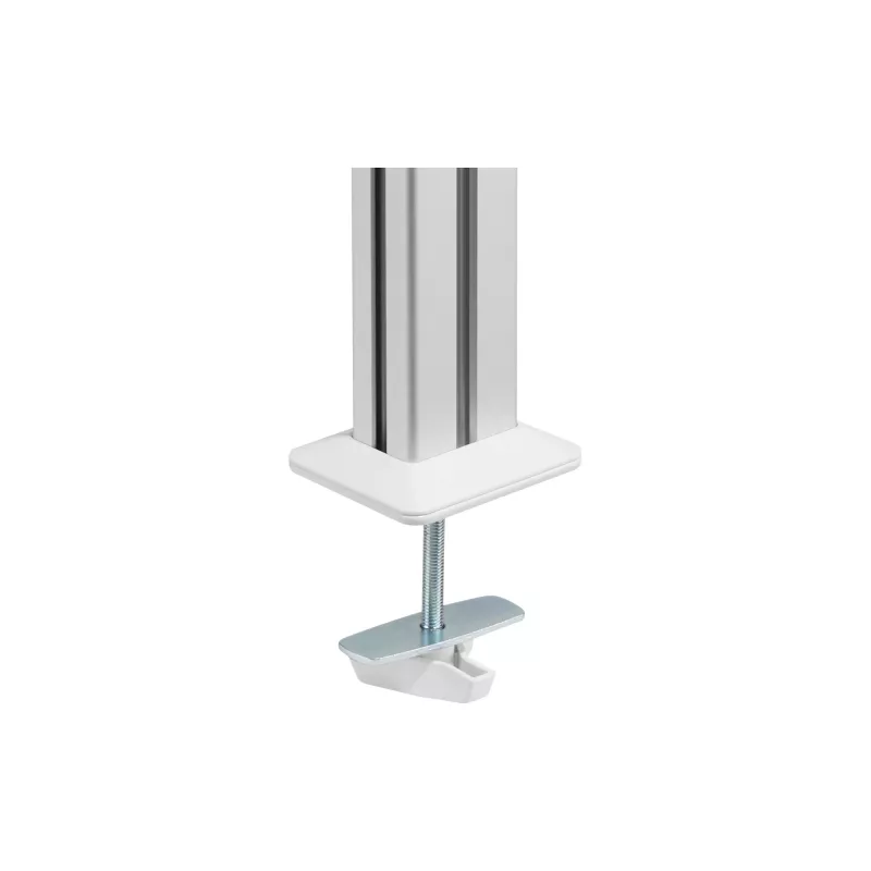 Suporte de mesa InLine em alumínio para 2 monitores até 32 polegadas, 8 kg