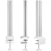 Coluna InLine 23181B alumínio branco 43 mm altura conjunto de 2
