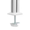 Coluna InLine 23181B alumínio branco 43 mm altura conjunto de 2