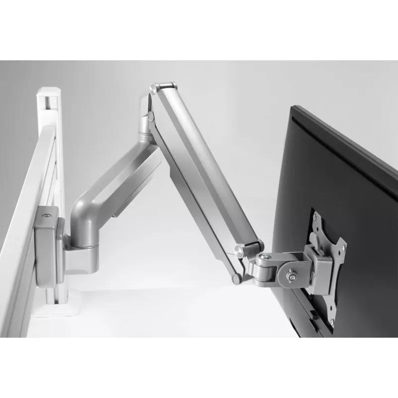 Suporte de monitor InLine 23183C prateado peso máx. 9 kg ecrã mín. 17 polegadas