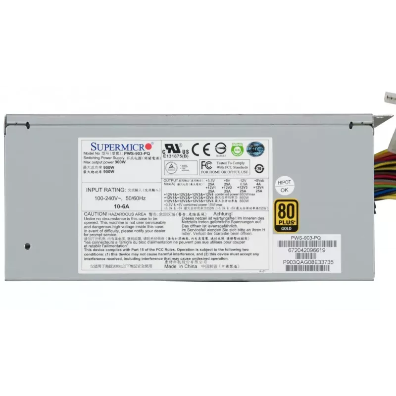 Fonte de alimentação Supermicro PWS-903-PQ 900 W