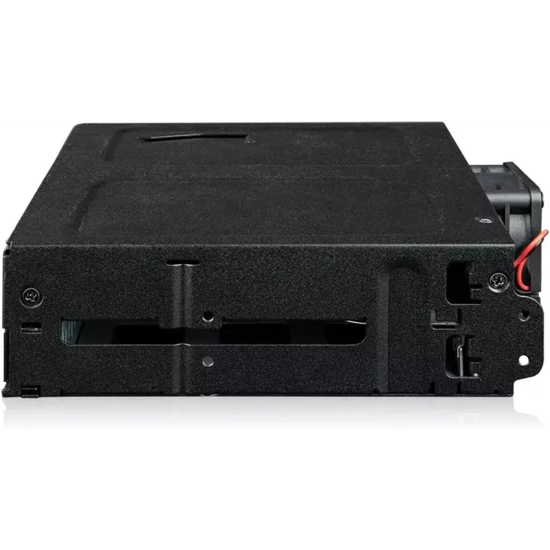 Caixa adaptadora U.2 para SlimSAS NVMe, icy dock ToughArmor MB105VP-B, PCIe 4.0, suporta 2x unidades de 2,5 polegadas, 1x baía de 5,25 polegadas