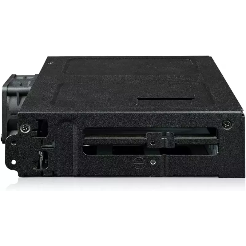 Caixa adaptadora U.2 para SlimSAS NVMe, icy dock ToughArmor MB105VP-B, PCIe 4.0, suporta 2x unidades de 2,5 polegadas, 1x baía de 5,25 polegadas