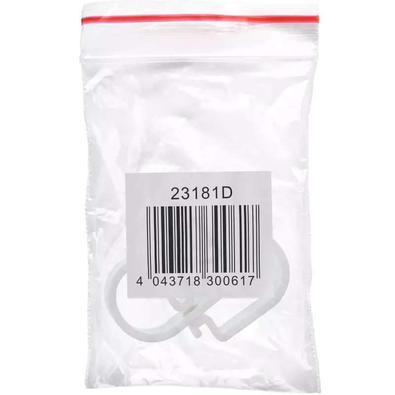 Suporte de cabos InLine 23181D para hastes de montagem em mesa, conjunto de 2, branco