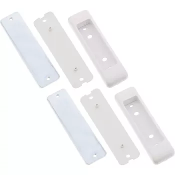 Conjunto de montagem em parede perfurada InLine, para placa de montagem em secretária, conjunto de 2