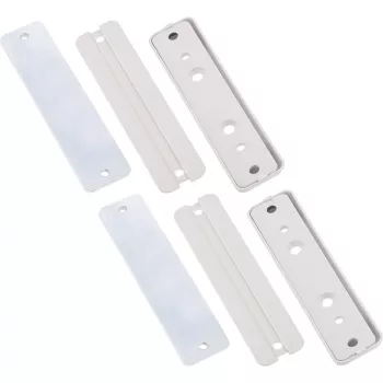 Conjunto de montagem em parede perfurada InLine, para placa de montagem em secretária, conjunto de 2