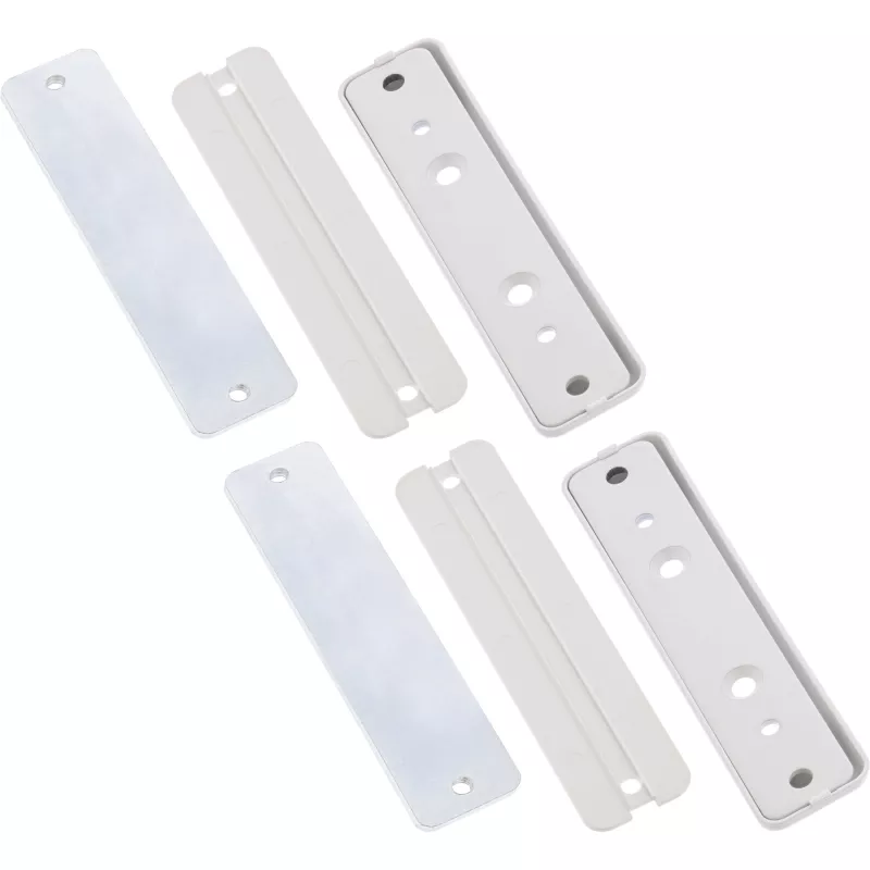 Conjunto de montagem em parede perfurada InLine, para placa de montagem em secretária, conjunto de 2