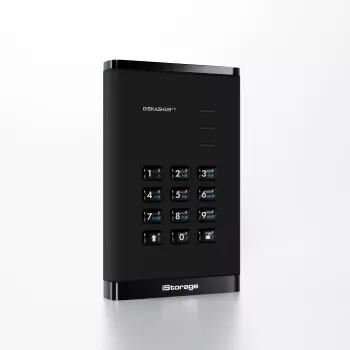 iStorage diskAshur³ 2TB preto | Disco portátil seguro | | Conforme FIPS 140-3 Nível 3 | Common Criteria EAL 5+ | Protegido por PIN | Encriptação de hardware AES-XTS 256 bits | Conforme RGPD, TAA | Resistente ao pó/água |