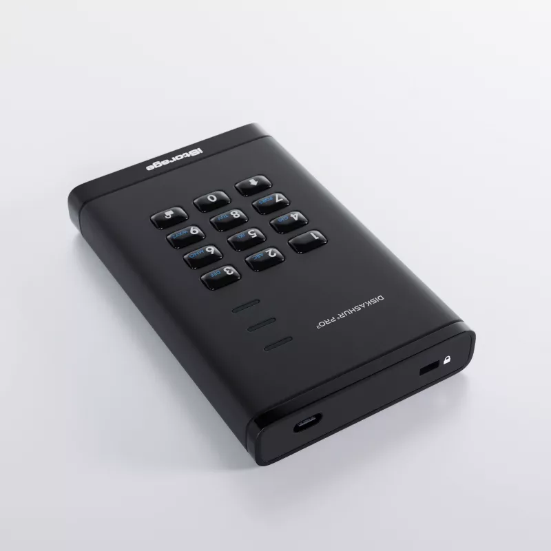 Disco SSD iStorage 4 TB 2,5 polegadas USB Type-A USB Type-C IS-DAP3-256-SSD-4000-F