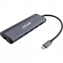 Multihub USB-C 8-em-1 InLine, HDMI, DP, USB 3.2, PD 3.0 100W, MST
