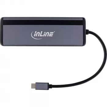 Multihub USB-C 8-em-1 InLine, HDMI, DP, USB 3.2, PD 3.0 100W, MST