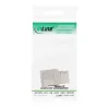 Módulo Keystone RJ45 InLine fêmea-para-fêmea SNAP-In Cat.6A STP