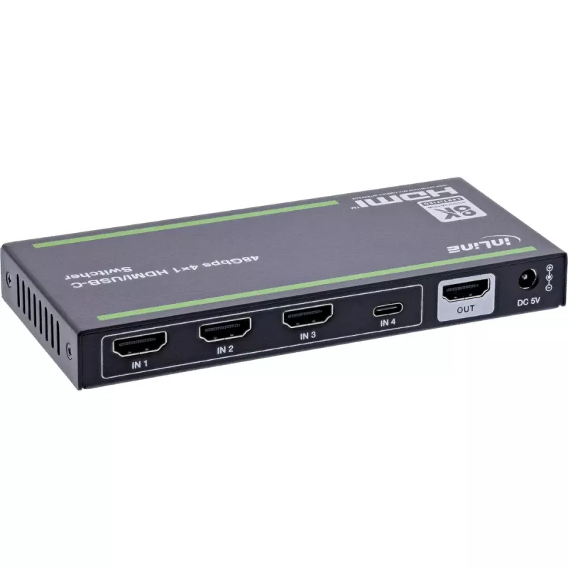 Switch de vídeo InLine 57885B HDMI