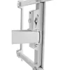 Suporte de parede premium em alumínio InLine para televisores de ecrã plano 37-80 polegadas branco 70 kg
