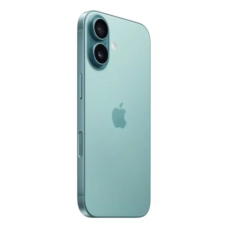 Smartphone Apple iPhone 16 — 6,1 polegadas (15,5 cm), A18, 128 GB, Dual-SIM, câmara dupla traseira de 48 MP, Teal