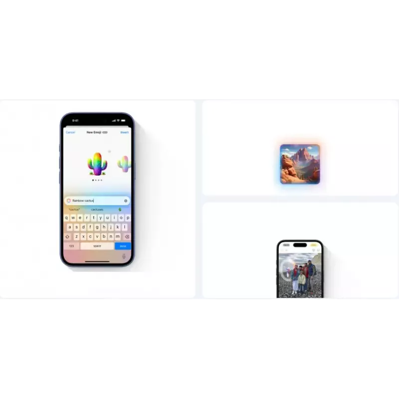 Smartphone Apple iPhone 16 — 6,1 polegadas (15,5 cm), A18, 128 GB, Dual-SIM, câmara dupla traseira de 48 MP, Teal