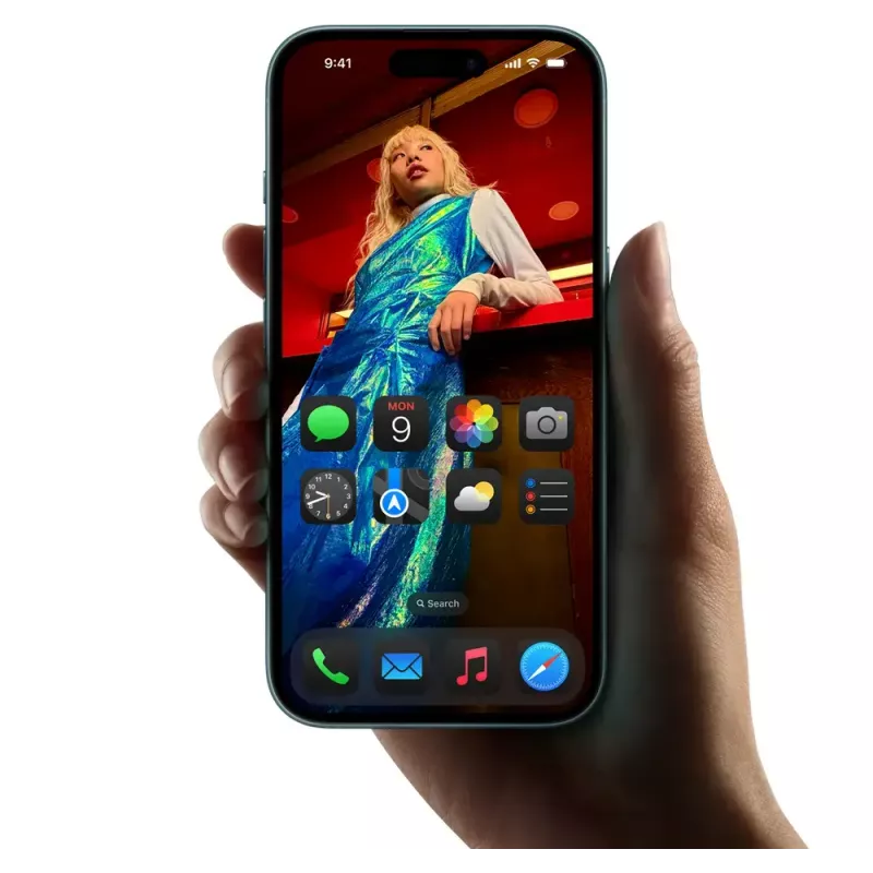 Smartphone Apple iPhone 16 — 6,1 polegadas (15,5 cm), A18, 128 GB, Dual-SIM, câmara dupla traseira de 48 MP, Teal