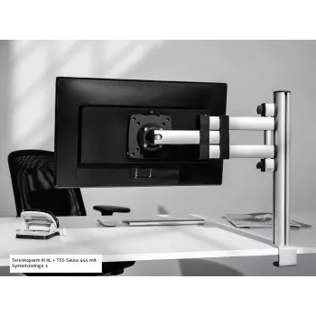 Braço para monitor de ecrã plano Novus 968+0119+001