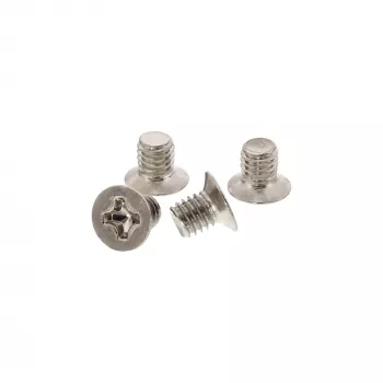 InLine Parafusos para HDD/SSD de 3,5 polegadas, 3 mm, cabeça escareada, prateado, 100 unid.