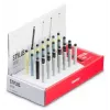 Hama Mini stylus azul-escuro azul-claro prateado amarelo 95 mm