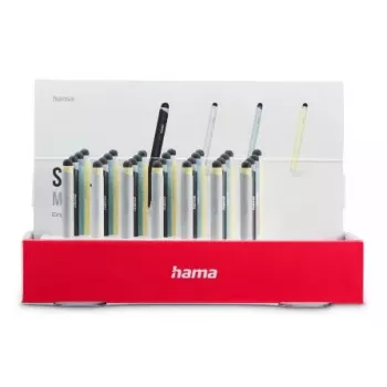 Hama Mini stylus azul-escuro azul-claro prateado amarelo 95 mm
