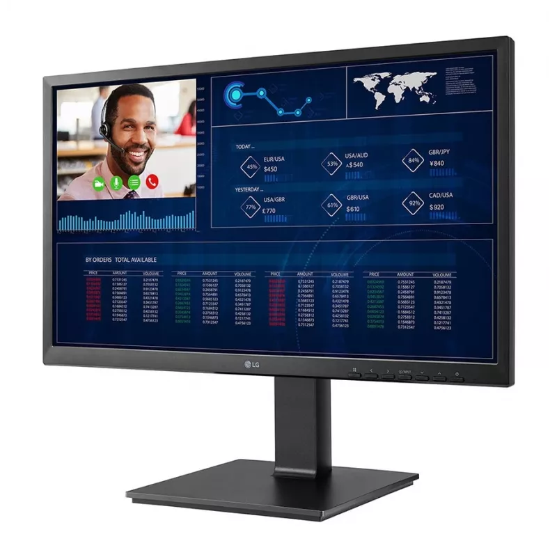 LG 24CQ651I-6P 23,8 polegadas Full HD All-in-One Thin Client, Intel Pentium N6005, 8GB RAM, 16GB eMMC
