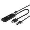 Conversor HDMI para USB Type-C Lindy 43423 com entrada de alimentação USB, cabo de 0,2 m, conectores HDMI + USB-C