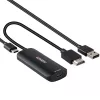 Conversor HDMI para USB Type-C Lindy 43423 com entrada de alimentação USB, cabo de 0,2 m, conectores HDMI + USB-C