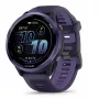 Smartwatch GARMIN Forerunner 570 47 mm — 1.4 polegadas AMOLED 454×454, Ecrã tátil, Wi‑Fi, GPS, 8 GB, Violeta, 50 g
