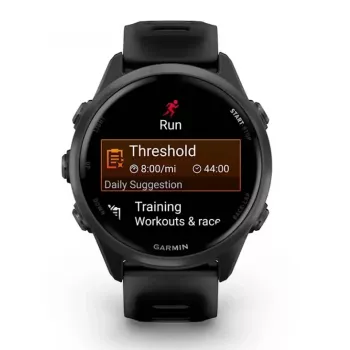 Smartwatch GARMIN Forerunner 570 42 mm AMOLED 1.2 polegadas 390×390 Ecrã tátil Wi‑Fi GPS Preto
