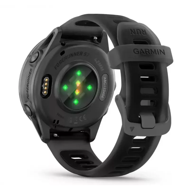 Smartwatch GARMIN Forerunner 570 42 mm AMOLED 1.2 polegadas 390×390 Ecrã tátil Wi‑Fi GPS Preto