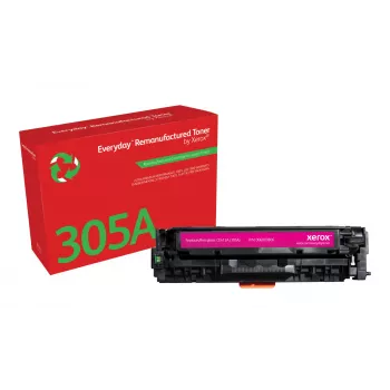 Toner magenta recondicionado Everyday™ da Xerox compatível com HP 305A (CE413A), capacidade padrão