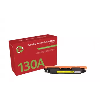 Toner amarelo recondicionado Everyday™ da Xerox compatível com HP 130A (CF352A), capacidade padrão