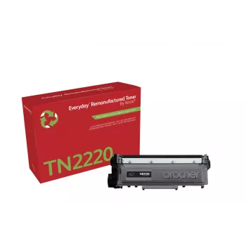 Toner mono recondicionado Everyday™ da Xerox, compatível com Brother TN2220, alta capacidade