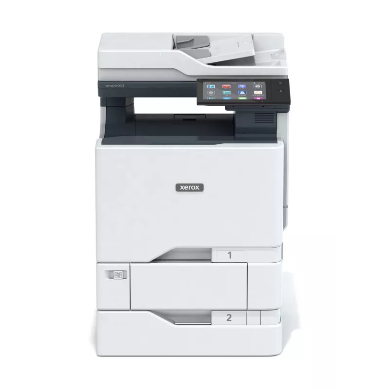 Xerox VersaLink C625 A4 50ppm cópia/impressão/digitalização/fax frente e verso PS3 PCL5e/6 2 bandejas de papel 650 folhas