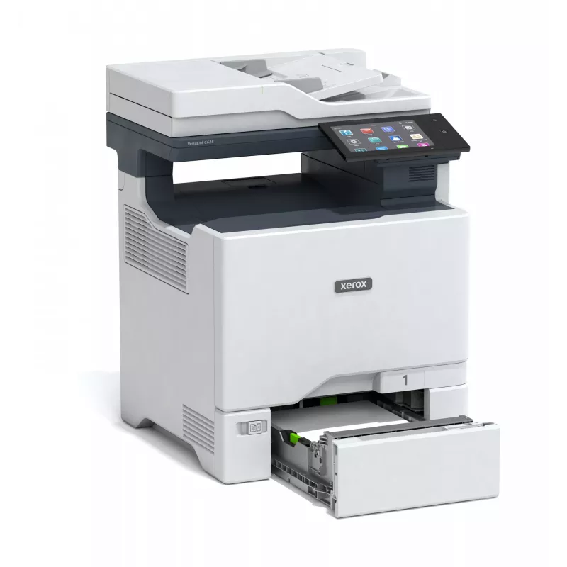 Xerox VersaLink C625 A4 50ppm cópia/impressão/digitalização/fax frente e verso PS3 PCL5e/6 2 bandejas de papel 650 folhas