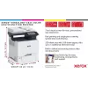 Xerox VersaLink C625 A4 50ppm cópia/impressão/digitalização/fax frente e verso PS3 PCL5e/6 2 bandejas de papel 650 folhas