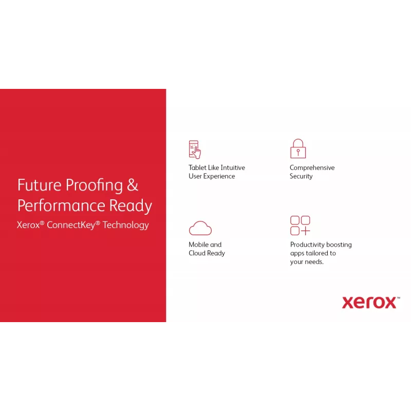 Xerox VersaLink C625 A4 50ppm cópia/impressão/digitalização/fax frente e verso PS3 PCL5e/6 2 bandejas de papel 650 folhas
