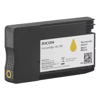 Ricoh 408520 Cartucho de tinta para IJM C180F, amarelo, 1600 páginas