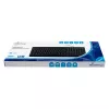 Teclado MediaRange MROS101 Office USB QWERTZ alemão preto
