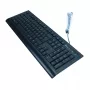 Teclado MediaRange MROS101 Office USB QWERTZ alemão preto
