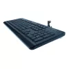 Teclado MediaRange MROS102 universal USB QWERTZ alemão preto