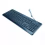 Teclado MediaRange MROS102 universal USB QWERTZ alemão preto