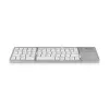Teclado MediaRange MROS133 Office Bluetooth QWERTZ alemão suíço prateado