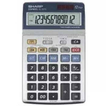 Calculadora de secretária financeira Sharp EL-337C
