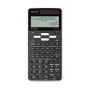 Calculadora Sharp SH-ELW531TG com bolsa ecrã preto, branco