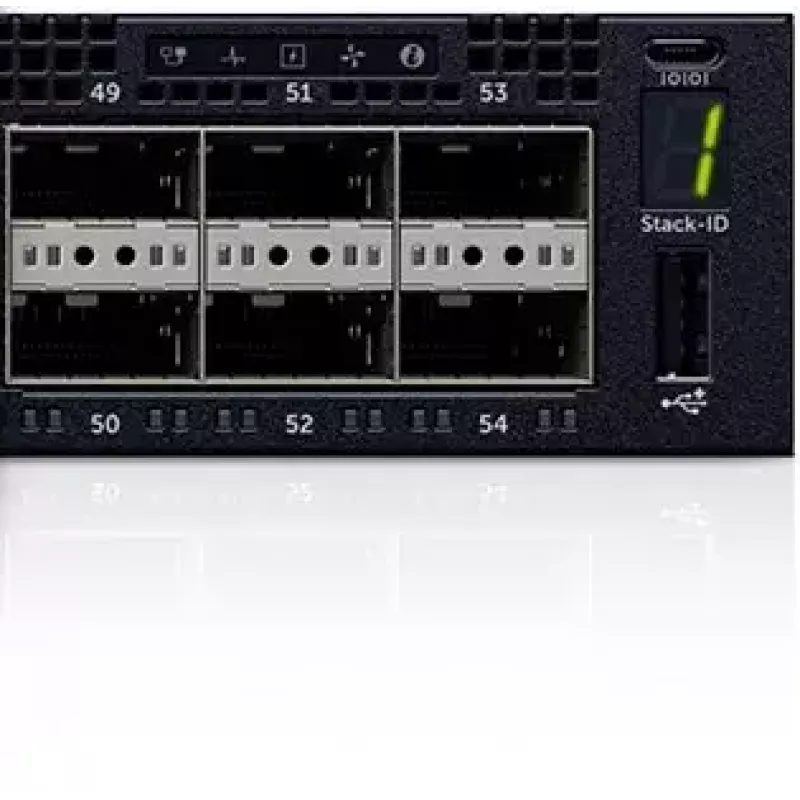 Switch gerido DELL S-Series S4148F-ON L2/L3 1U preto USB 2.0